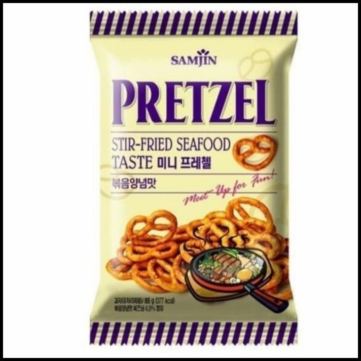 

Samjin Pretzel Rasa Seafood 85 Gram