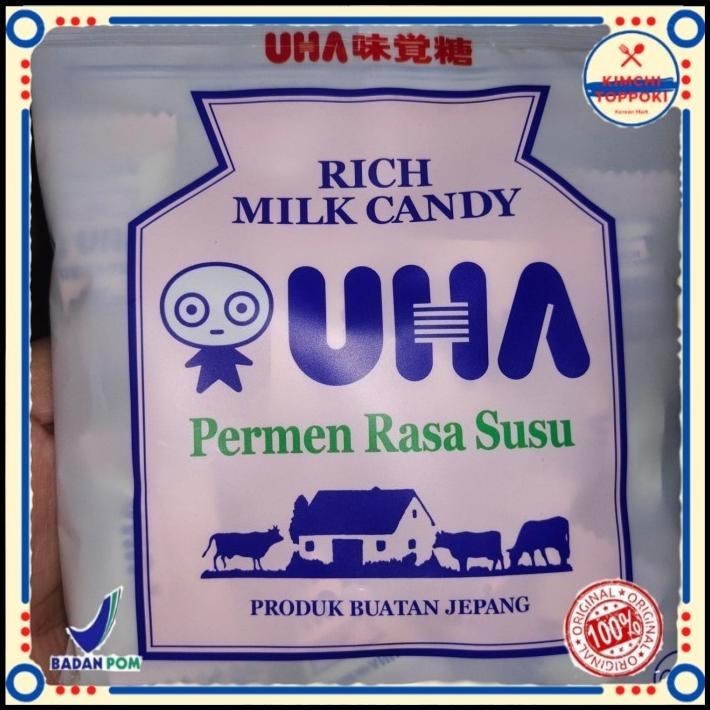 

Uha Rich Milk Candy Permen Rasa Susu 51Gram