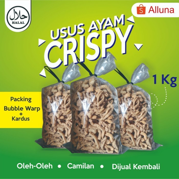 

BERKUALITAS usus crispy 1 kg