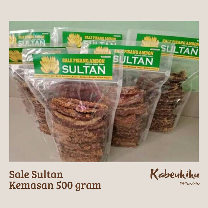 

TERBAIK SALE PISANG AMBON SULTAN 500 GRAM (KUALITAS PREMIUM)