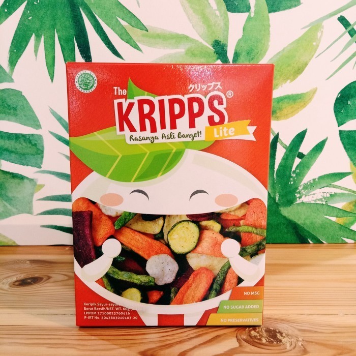 

TERBARU The KRIPPS Keripik Sayur dan Buah 60 gr