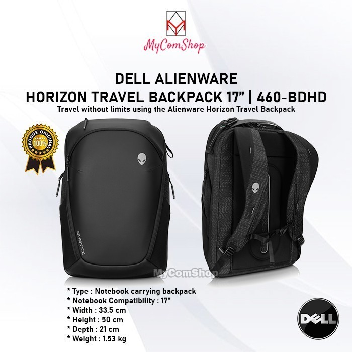 TAS RANSEL DELL ALIENWARE HORIZON TRAVEL 17 INCH- ORIGINAL PRODUCT
