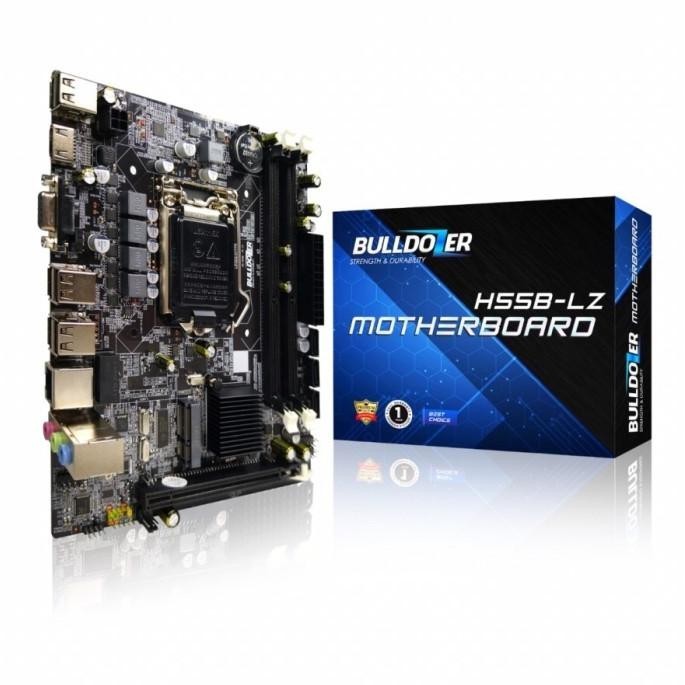 MAINBOARD / MOTHERBOARD BULLDOZER H55 INTEL SOCKET LGA 1156 DDR3 PC TP