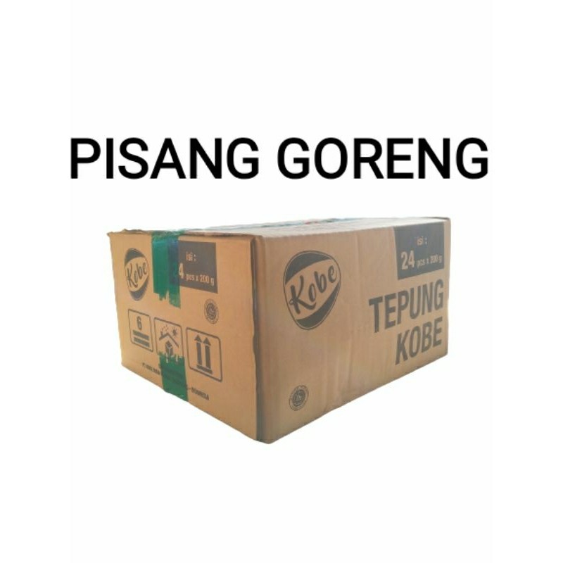 

Tepung Kobe pisang goreng 210 gr x 24 pcs