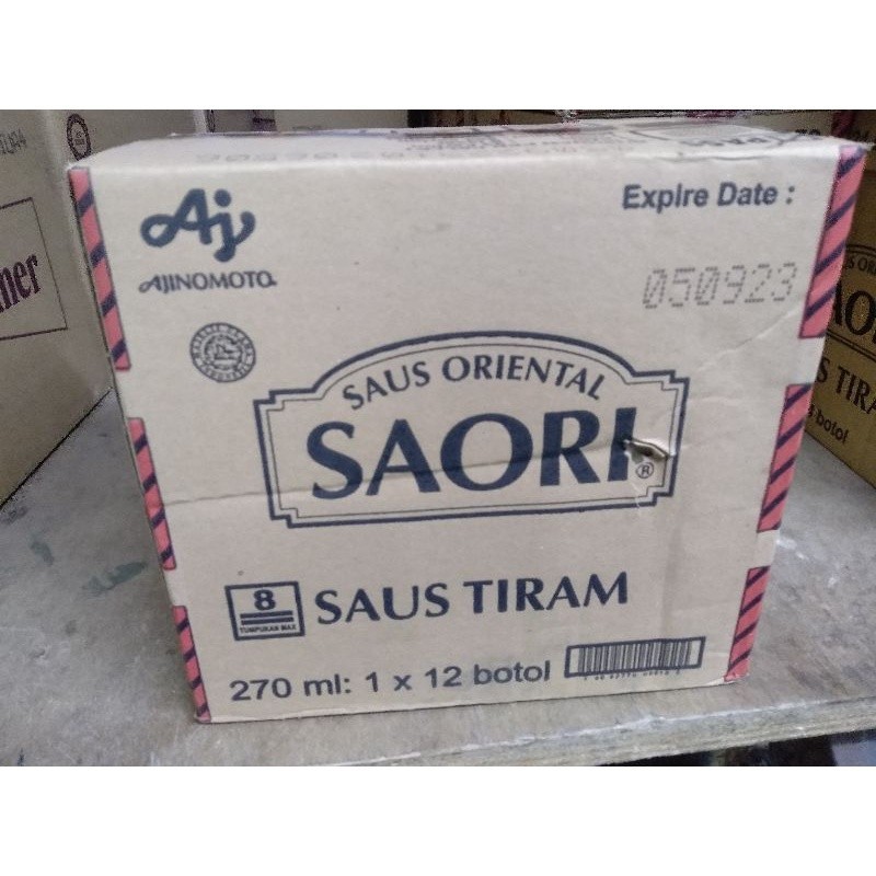 

Saus Tiram Saori 270ml per dus (12botol)