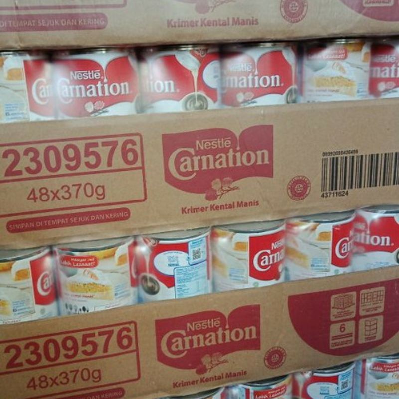 

Susu kental manis carnation Per Dus Isi 48 Kaleng