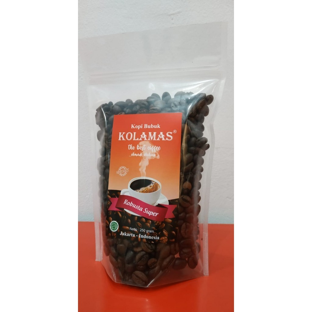 

Kopi Robusta Super Lampung Netto 250 Gram