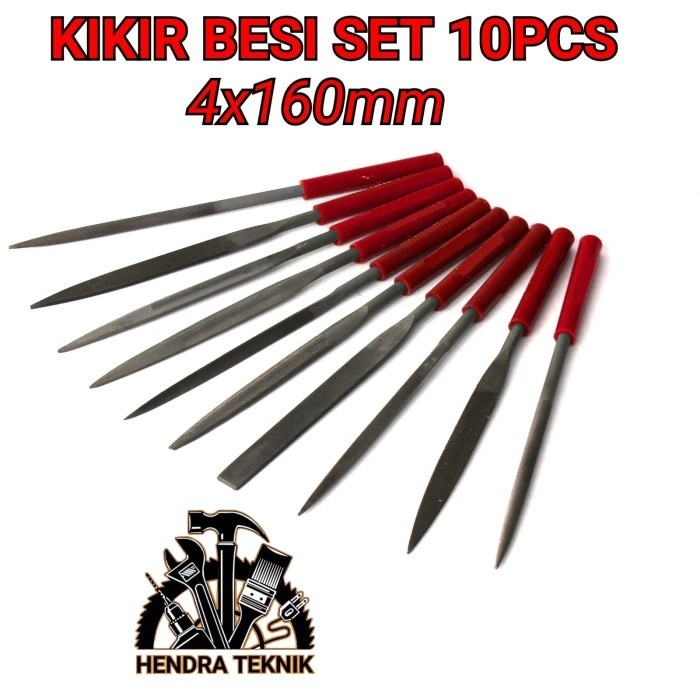 Kikir Set Besi 10Pcs Kikir Besi Kecil 10 Pcs Kikir Kecil Patar 4X160Mm Star