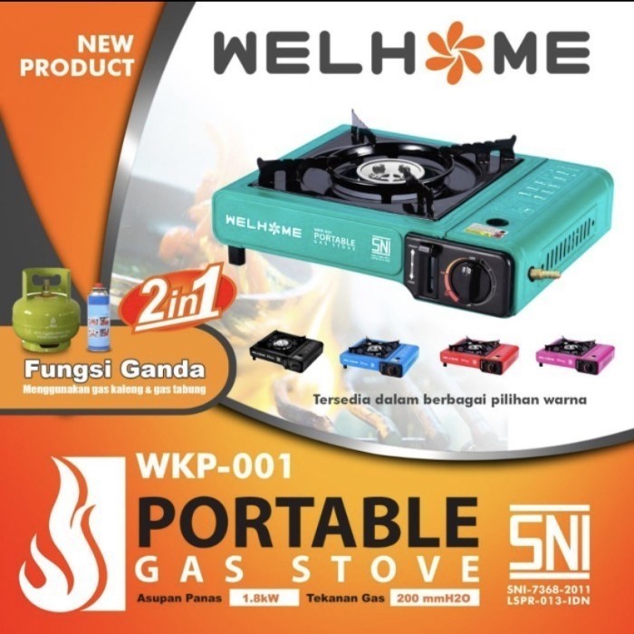 Kompor Portable Happy Fun Kompor piknik murah gas tabung