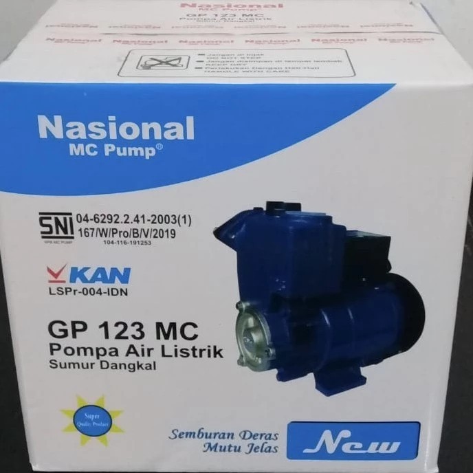 Pompa Nasional MC Pump GP 123 New (Best Seller )