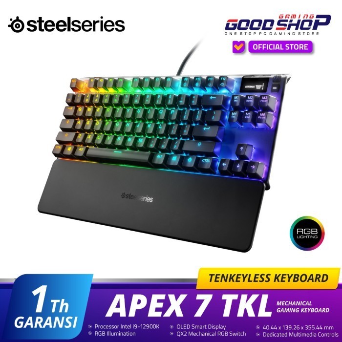 Steelseries Apex 7 TKL Mechanical Keyard