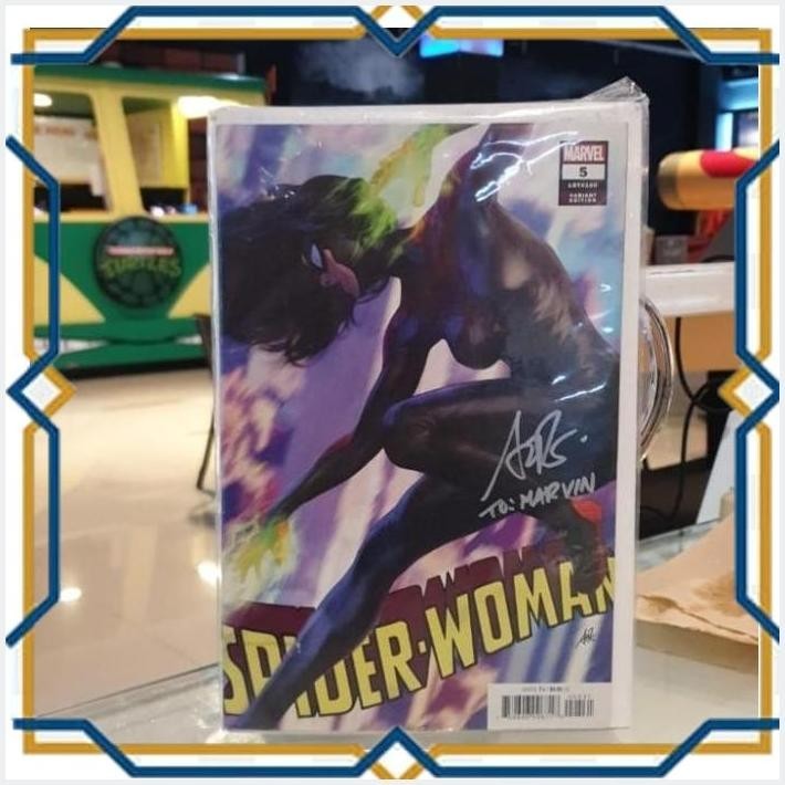 

[CPS] BUKU BOOK MARVEL SPIDER WOMAN INCLUDE SIGN ARTGERM