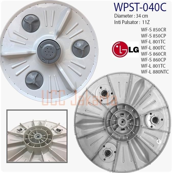 Pulsator Lg Wf-S 850Cp Wf-L 801Tc Wf-L 800Tc Wf-S 860Cr 34Cm 11Z 040C Harga Spesial