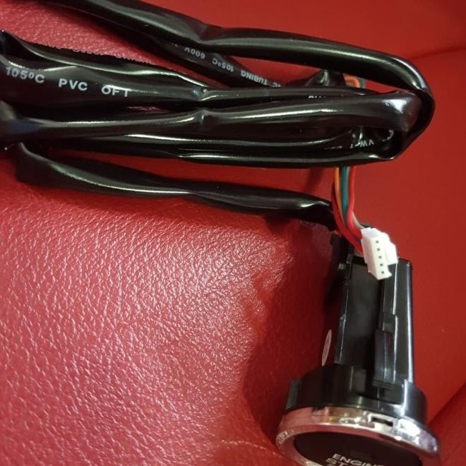 Tombol Bulat Honda Brv Mobilio Brio Ismart Engine Start Stop