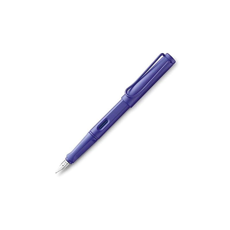 

LAMY Lamy Fountain Pen F, Tipe Halus, Safari Candy Violet L21VT-F, Ambidextrous, Edisi Terbatas, Impor Asli