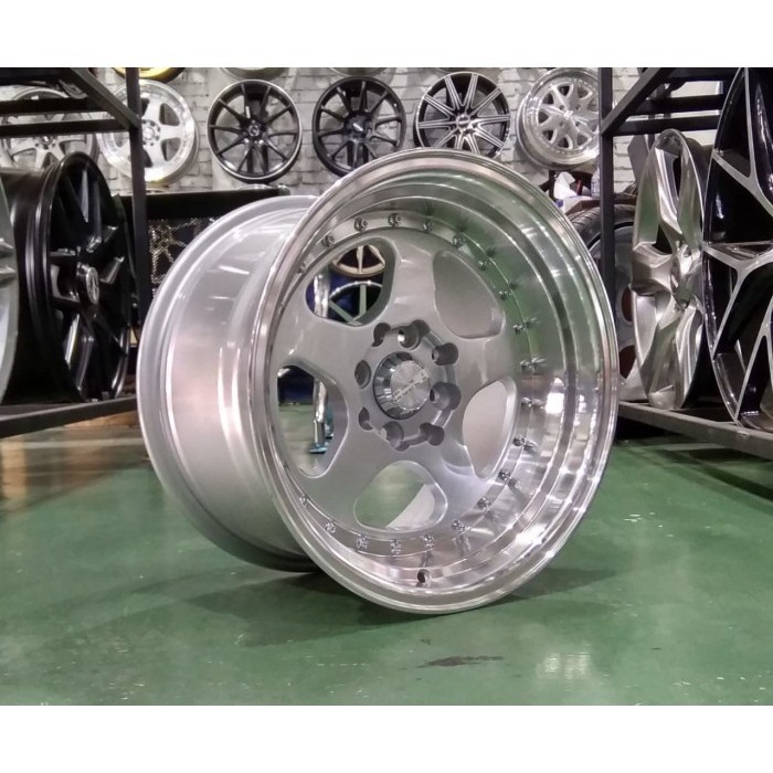Ready paket velg Celong R15 HSR BURN plus ban 195 55 r15 & 185 55 r15
