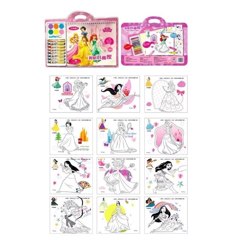 

Jpf-1015 Buku Mewarnai Anak / Buku Gambar Crayon Set Mewarnai Disney Premium - Coloring Book Viral