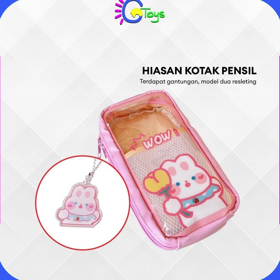 

Big Sale Cr-A61 Tempat Pensil Anak Transparan Motif Kartun Pencil Case Multifungsi Ala Korea Pouch Serbaguna / Tempat Alat Tulis Tempat Pulpen Perlengkapan Sekolah Garansi