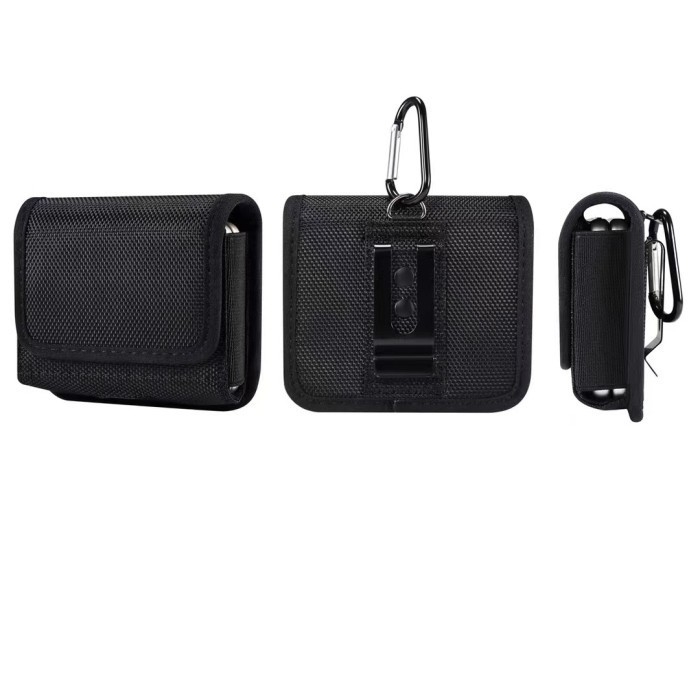 

Sarung Hp Z Flip 5 4 3 2 Pinggang Nylon Slot Kartu - Dompet Tas Tempat