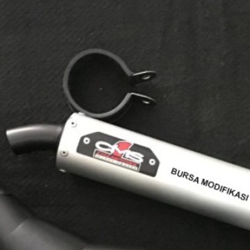 Ready SILENCER KNALPOT CMS1 NINJA RR SS VR GALVANIS PLAT BESI
