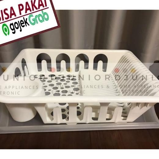 F-Lundra Rak Piring Plastik / Dish Dryer Iqea