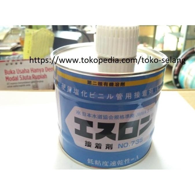 

NEW lem PIPA pvc sekisui 500gram lem aibon jepang bening 500 gr serbaguna