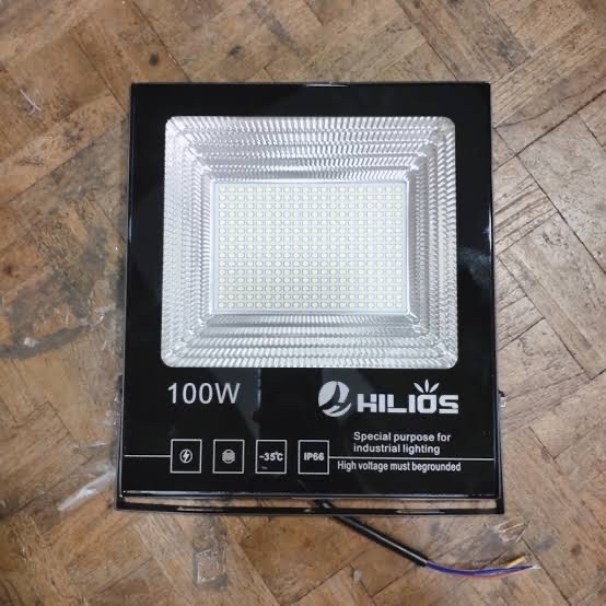 Terbaik Lampu Sorot Led 100Watt Hilios Lampu Tembak Flood Light 100W 100Watt