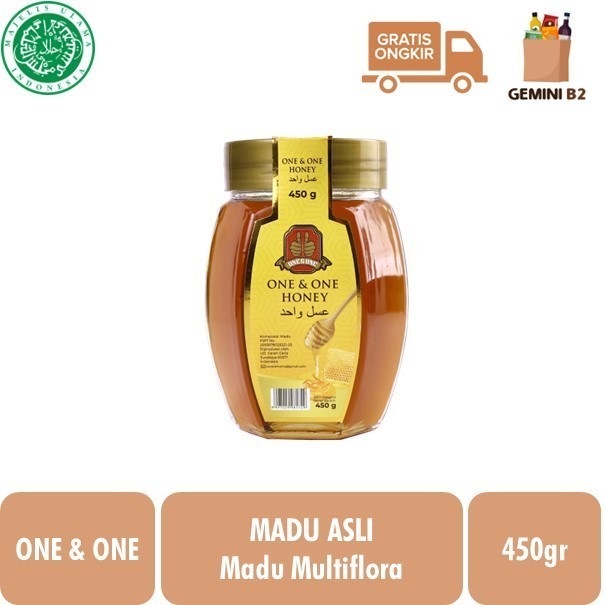 

One & One Honey / Madu Murni 450G