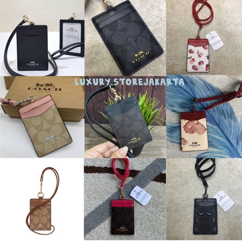 

[FREE ONGKIR!!!] Lanyard Tag ID Card Holder Fullset for women and men