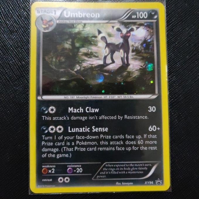 KARTU POKEMON TCG EN XY96 UMBREON HOLO MURAH
