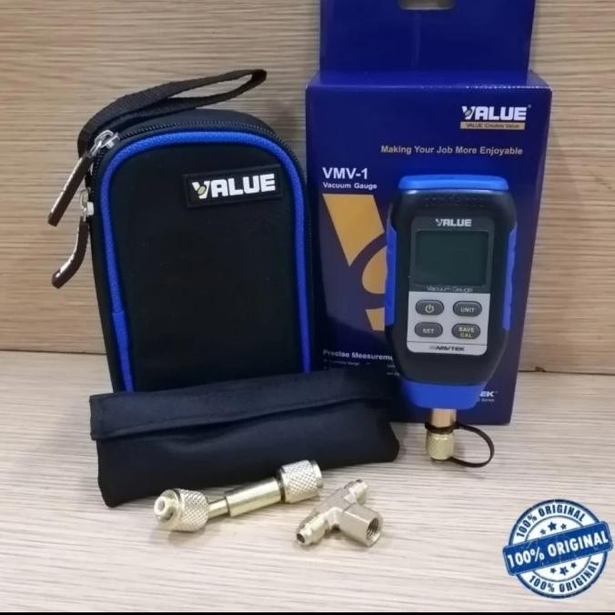 Vacum Gauge Digital Value Vmv-1 Vacum Meter Digital Micron | Bagus