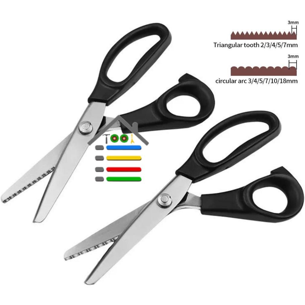 

GTU-712 GUNTING KAIN KERTAS MODEL ZIGZAG / GELOMBANG 3/5/7 MM Berkualitas