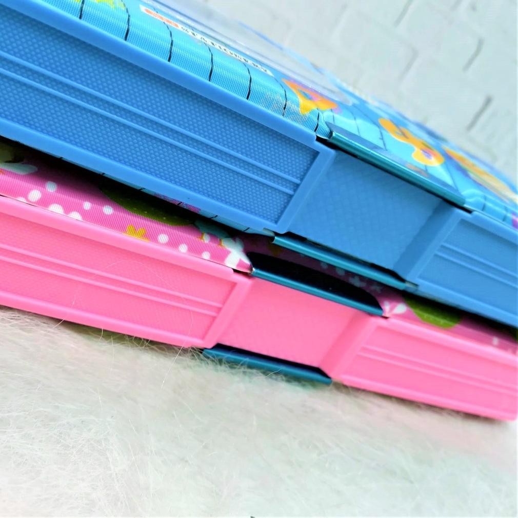 

qw-45 Kotak Pensil Tutup Magnet 2 Sisi + Isi XD-9517 / Tempat Pensil / Tepak Pensil / Boks Pensil / Box Pen / Pencil Case Original