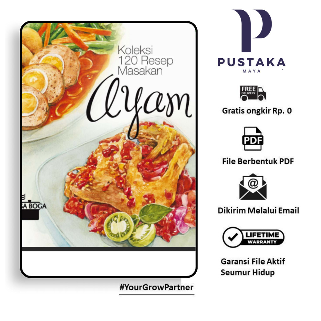 

411. KOLEKSI 120 RESEP MASAKAN AYAM (YASA BOGA) - [-]