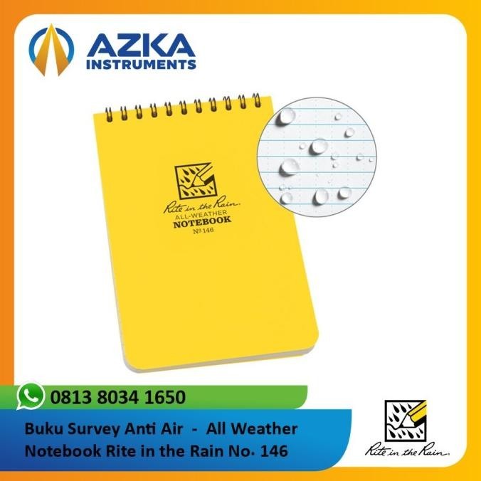 

Buku Lapangan Survey Anti Air - Rite in The Rain RR 146