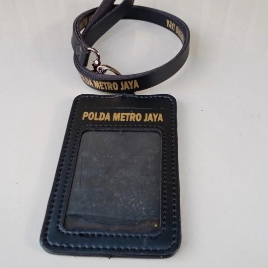 

Tali Gantungan Name Tag Id Card Polda Metro Jaya Hitam