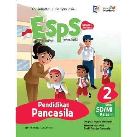 

PROMO - ERLANGGA ESPS PENDIDIKAN PANCASILA KLS 2 SD KURIKULUM MERDEKA