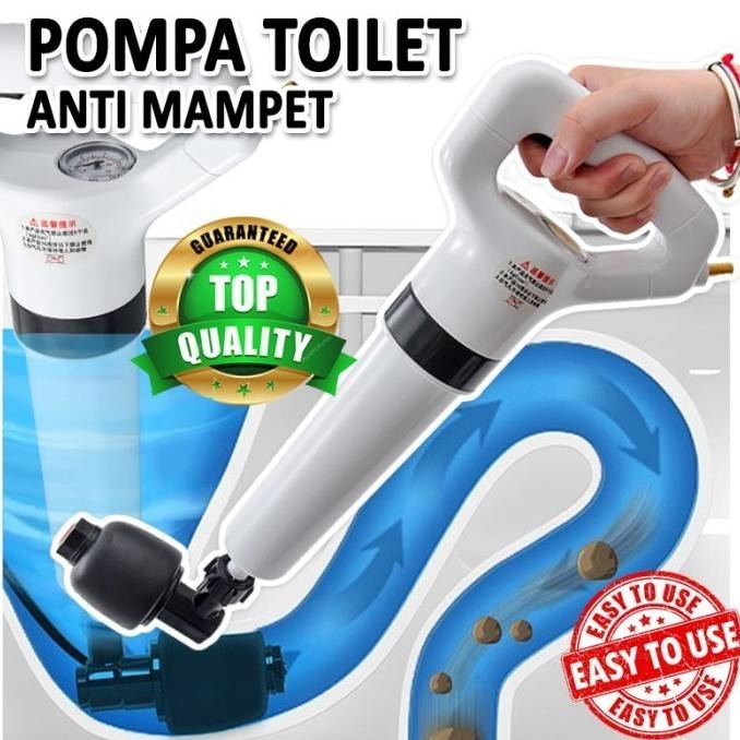 Alat Sedot Wc Toilet Mampet Pompa Pendorong Kloset / Wastefel Mampet