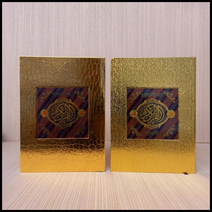 

Alquran Cover Emas Kalamun Ali A5, Al-Quran Murah Utk Wakaf Kertas Hvs