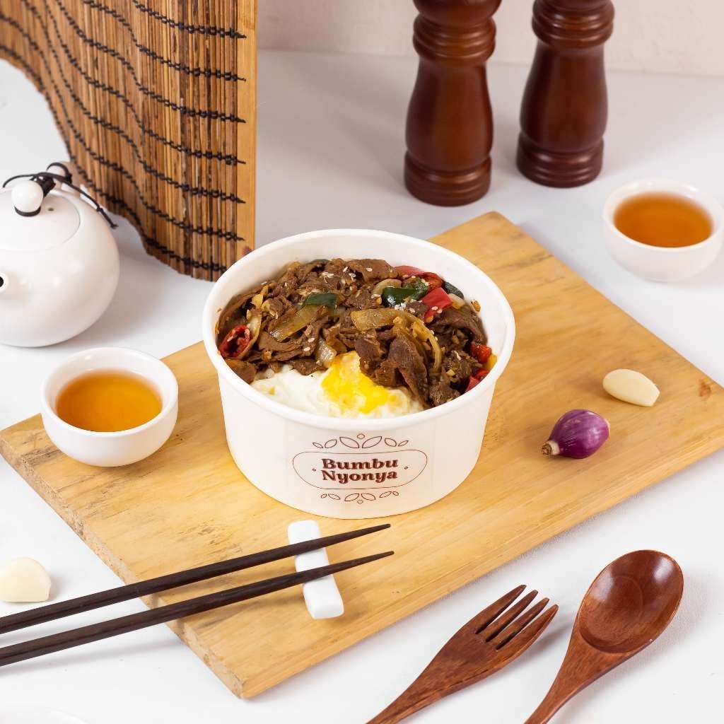 

Nasi Beef BlackPepper Rice Bowl Bumbu Nyonya Beef BlackPepper Bumbu BlackPepper Lada Hitam