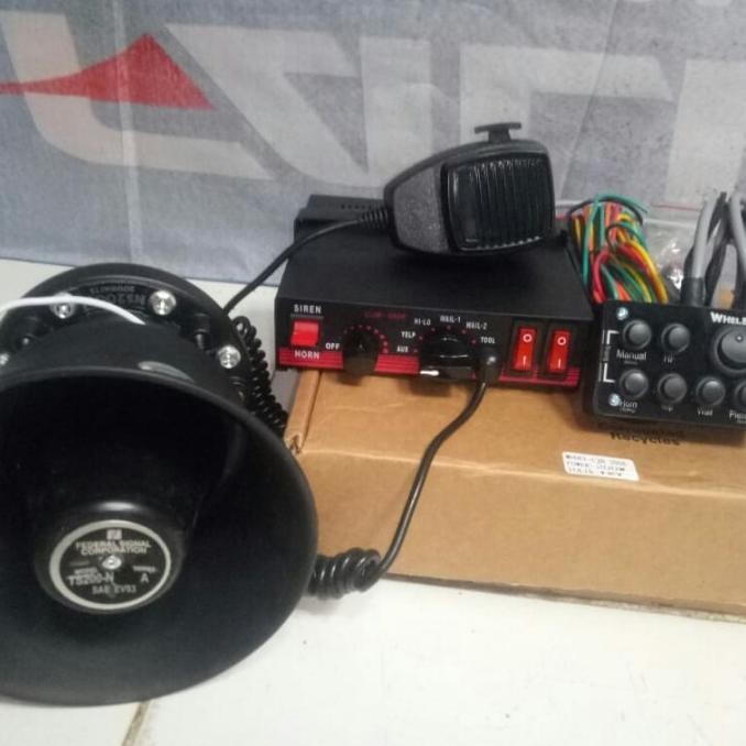 Sirine Whelen Gama 200W Lengkap Toa