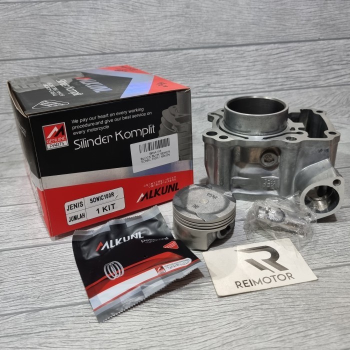 CYLINDER BLOK BORING SEHER PISTON KIT ASSY SONIC CB150R CB 150 LED K56