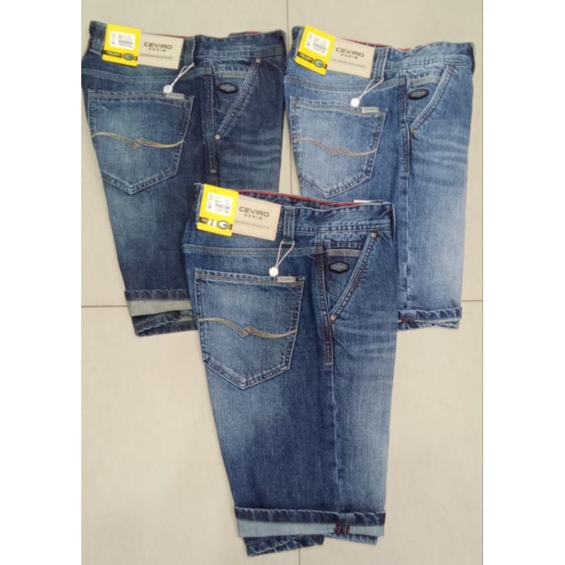 CELANA PENDEK JEANS CEVIRO CO PREMIUM