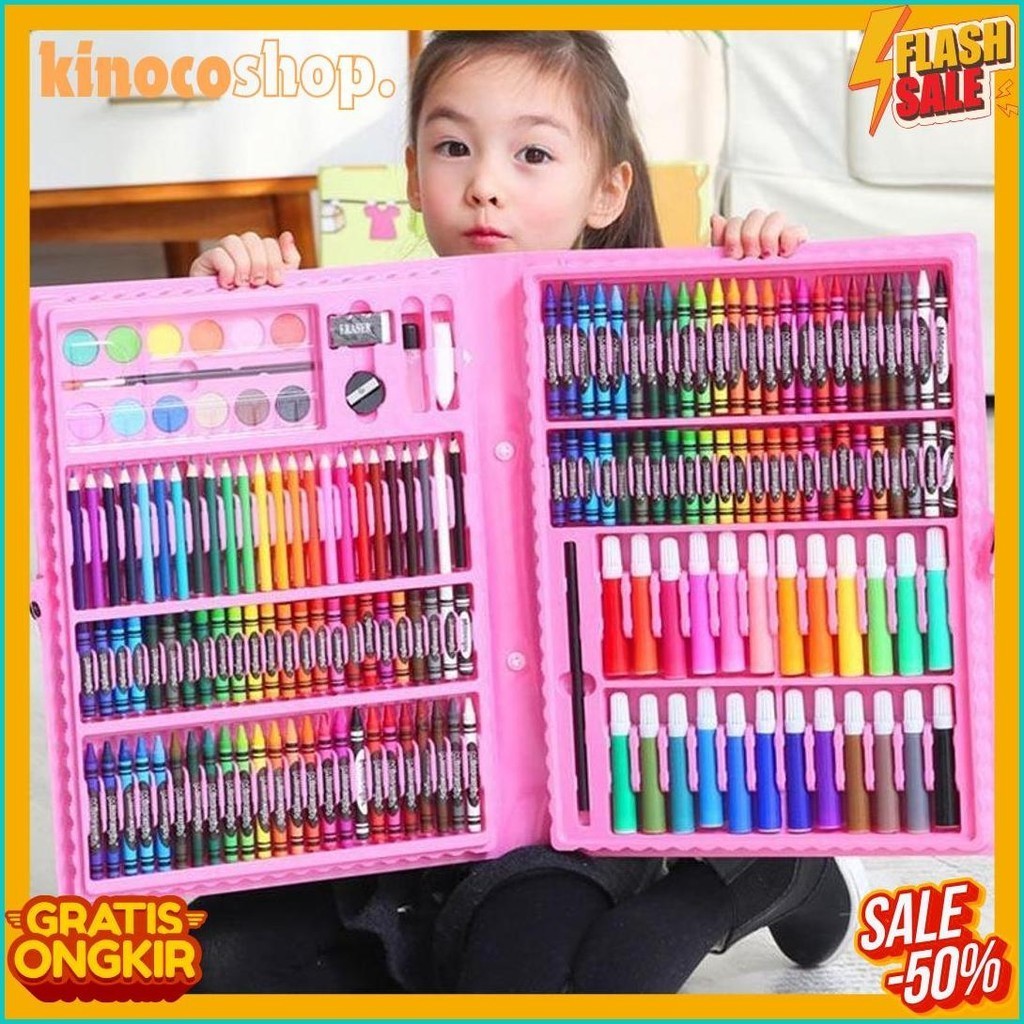 

Big Sale Crayon 150 / Crayon Pensil Warna Art Set Pensil Warna Crayon/Belajar Melukis/Pensil Gambar Dan Crayon/Belajar Mewarnai Buku Gambar/Pensil Warna Warni (6.6)