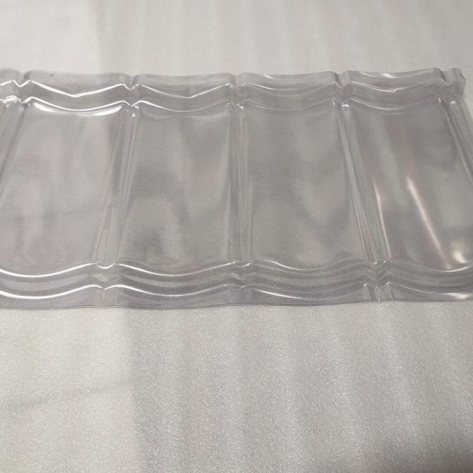 Genteng transparan minimalis 2x2 GM