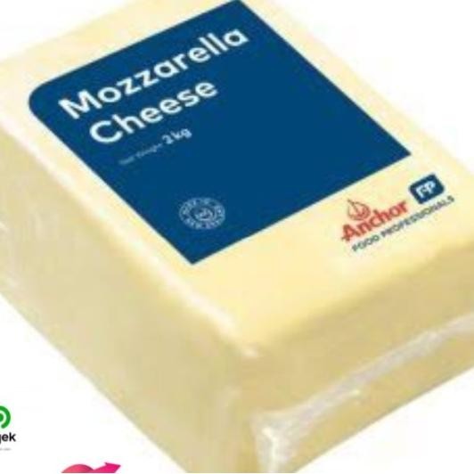 

Anchor Mozarella Cheese / Keju Mozarella / Cheese Mozarella 500Gram