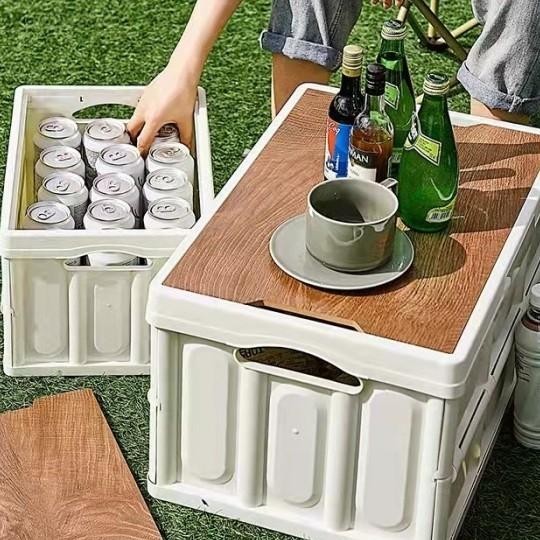 Box Container Foldable Storage Kotak Lipat Camping Traveling Outdoor