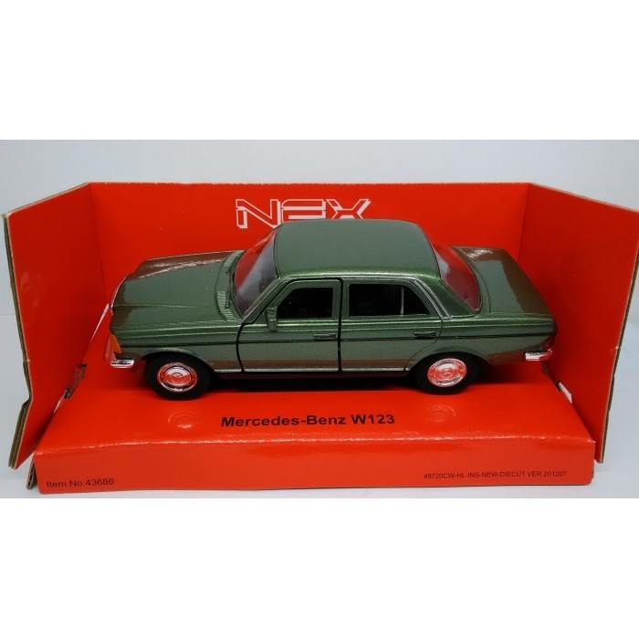 Ane Diecast Mobil Mercedes Benz Tiger W123 Miniatur Harga Murah