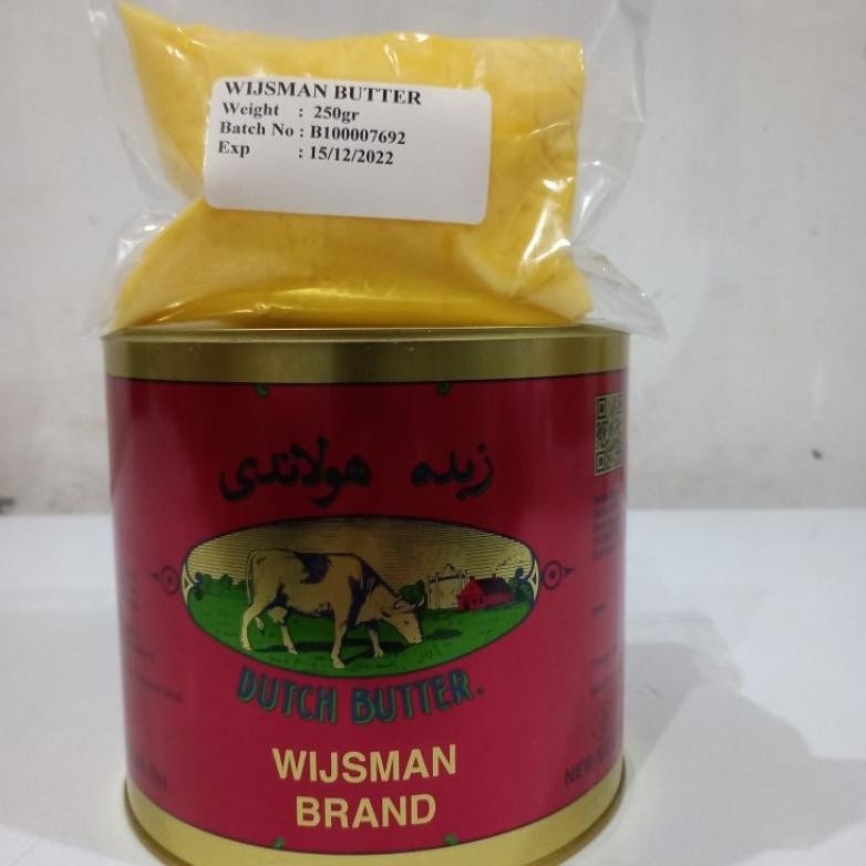 

(DISKON) Wijsman Wisman Wysman Butter 250gr Repack