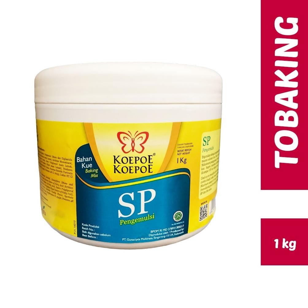 

(DISKON) SP KOEPOE 1 kg Kupu Cake Emulsifier Baking Mix Pengemulsi